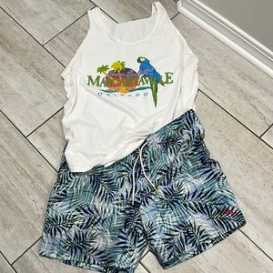 Mens Tommy Bahama 🌴 swim trunks 🏊